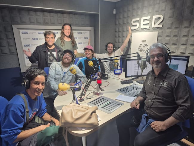 En los estudios de Radio Menorca