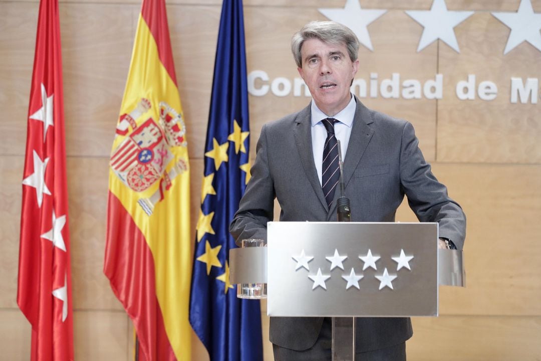 El presidente de la Comunidad de Madrid, Ángel Garrido