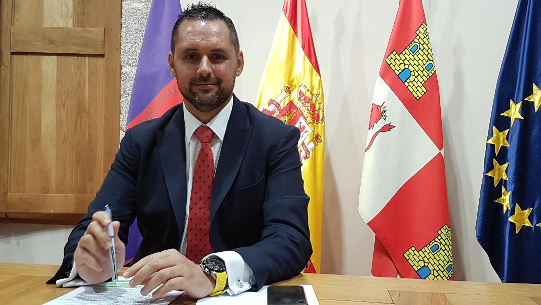 José Ramón Budiño en la rueda de prensa tras la Junta de Gobierno Local