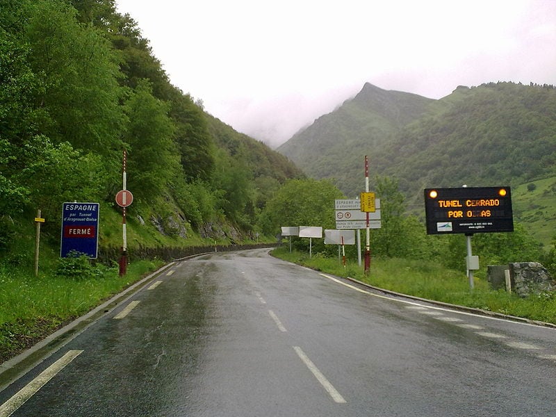 Carretera en la RN-134
