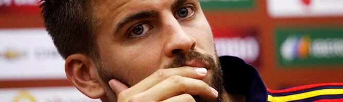 Piqué vive en este Mundial su primera gran cita internacional en un torneo de selecciones