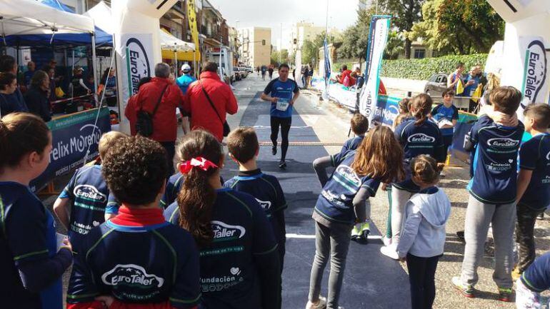Imagen de la carrera solidaria celebrada el pasado domingo 