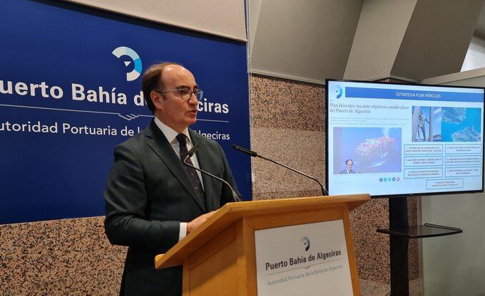 Gerardo Landaluce durante su intervención
