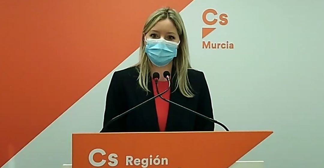 Ana Martínez Vidal en la rueda de prensa ofrecida este lunes