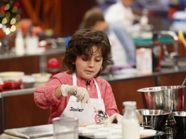 Javier durante el cocinado