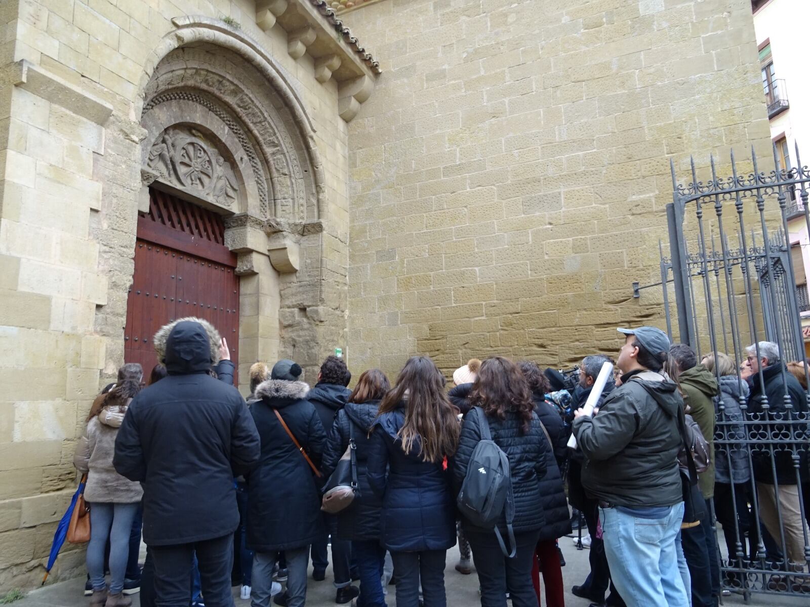Turistas durante el pasado puente de Todos Los Santos