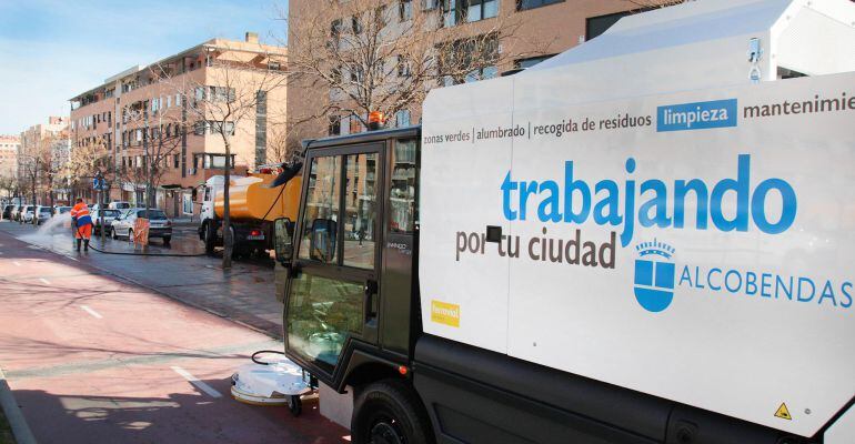 Campaña de refuerzo de limpieza de Alcobendas