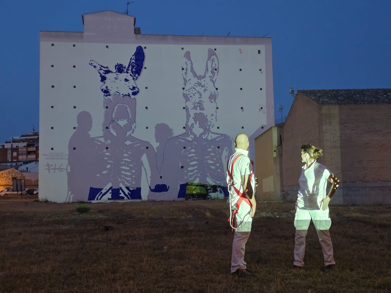 Macro mural homenaje a Soli