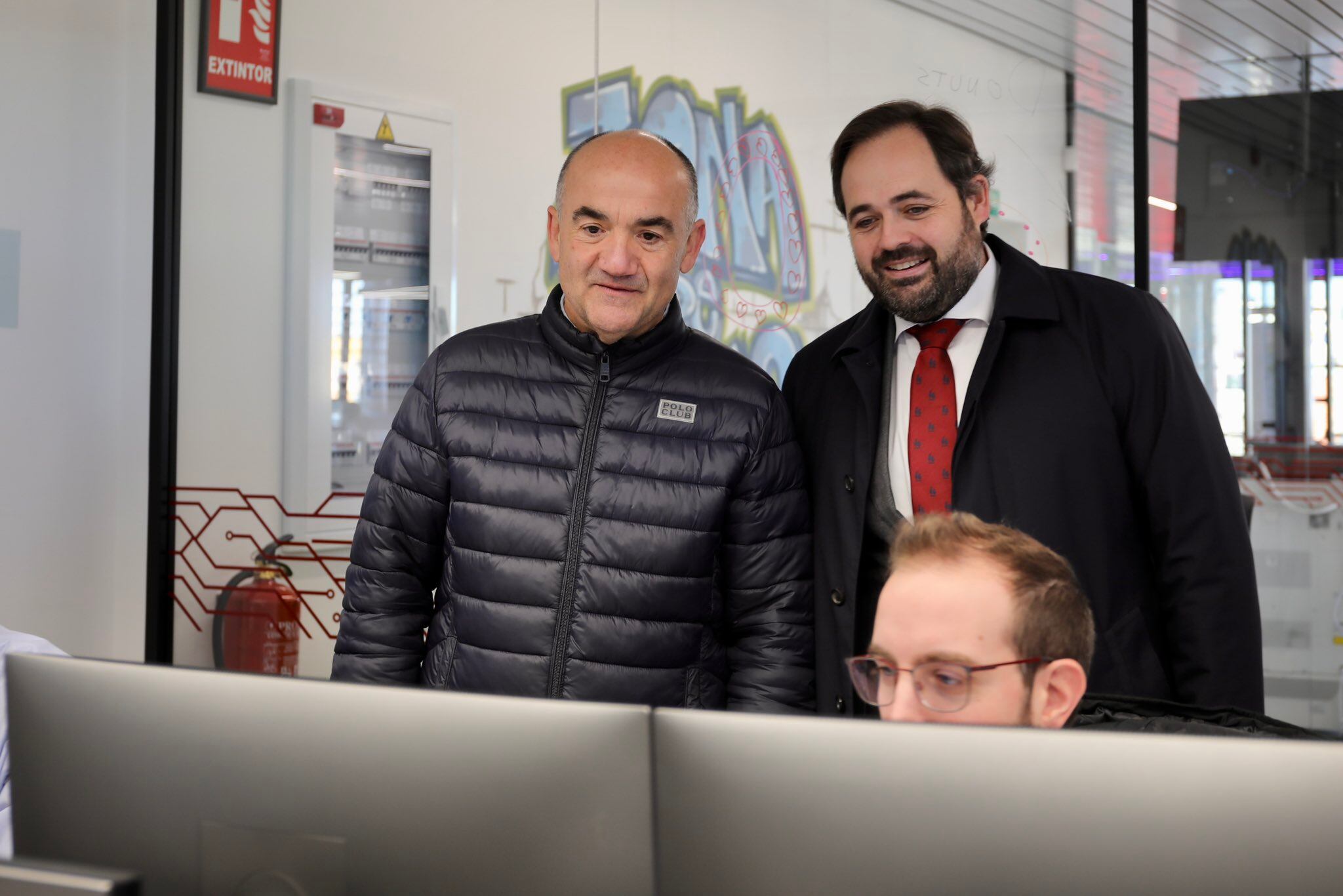 Bueno y Núñez en visita a Villarrobledo