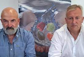 Maximiliano Prados y Manuel Morales, Presidente y Secretario de la Comunidad de Regantes del Bajo Guadalfeo