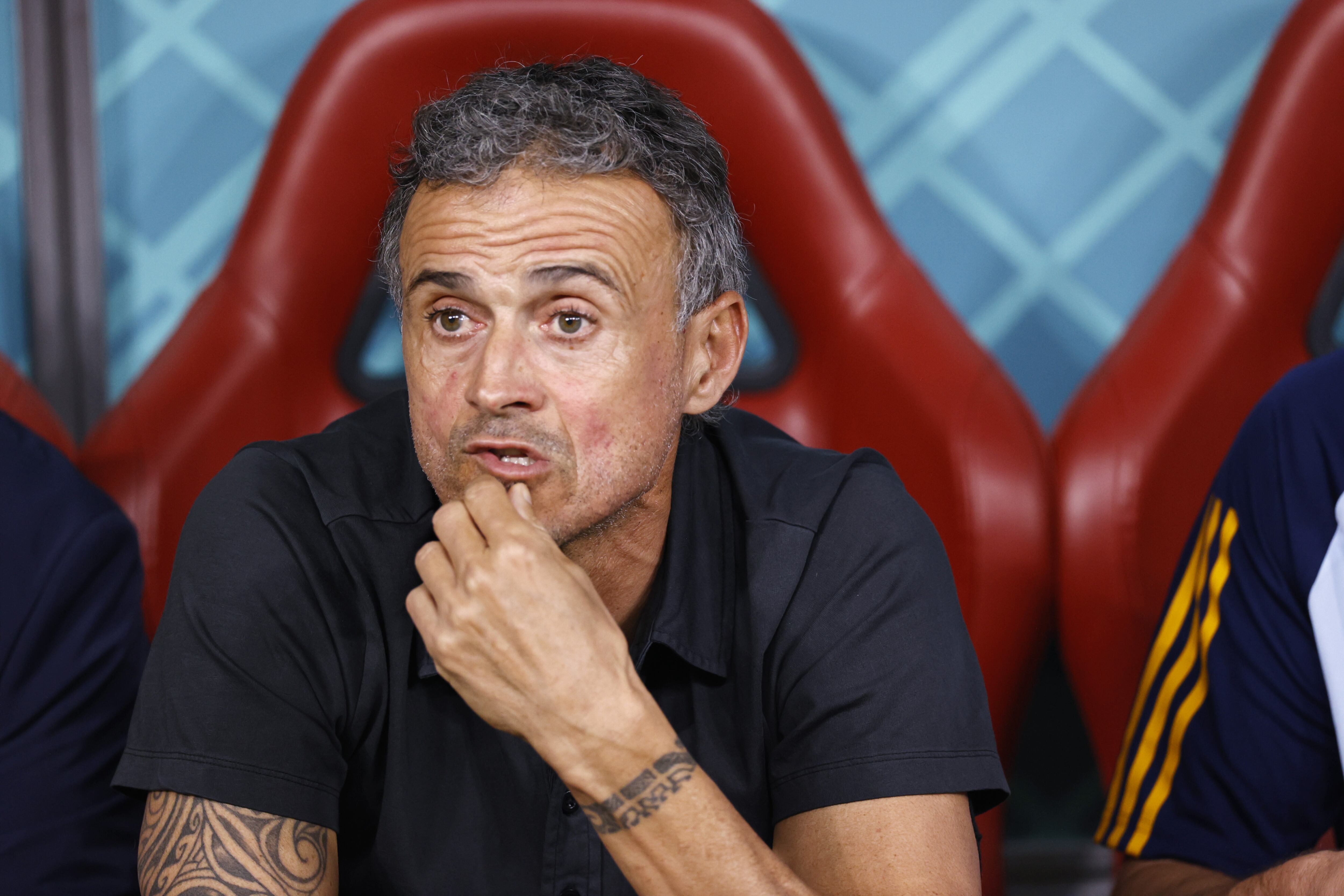 El seleccionador español Luis Enrique