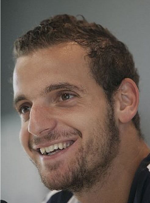 Soldado durante la rueda de prensa de hoy.