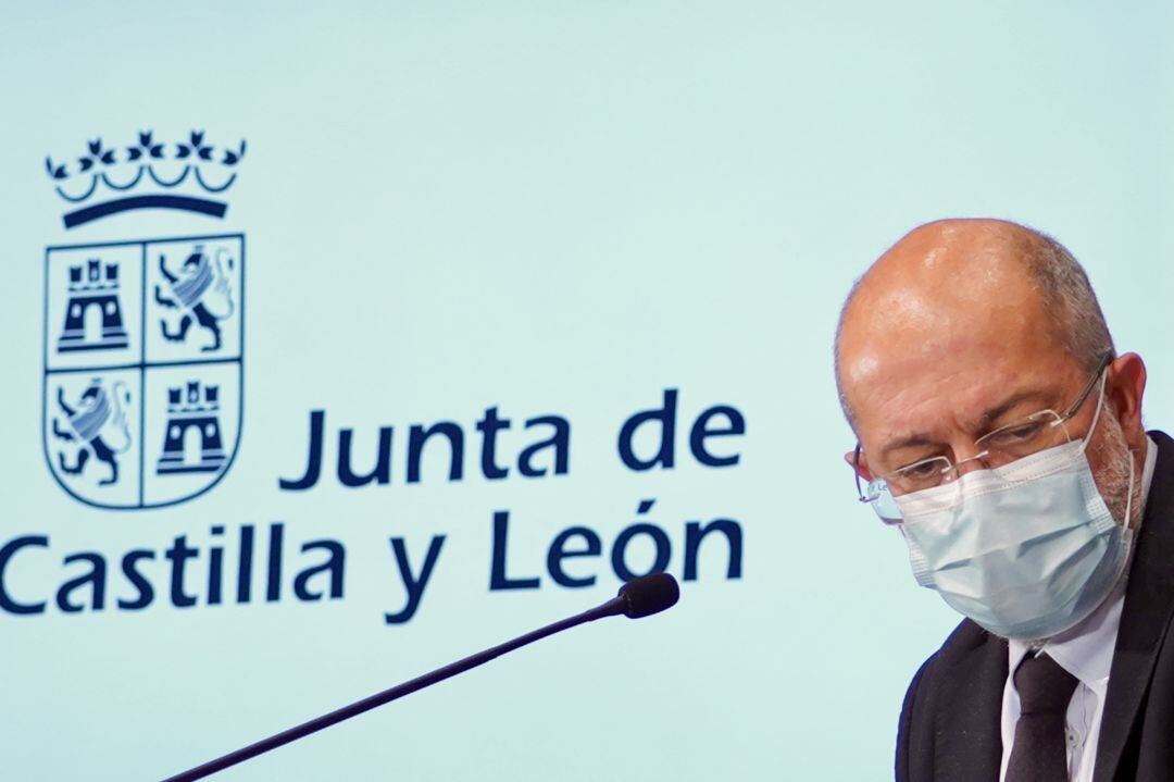 Francisco Igea en rueda de prensa