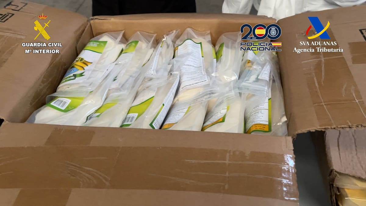 Desmantelado un macrolaboratorio de cocaína en una nave industrial de Gerindote (Toledo)