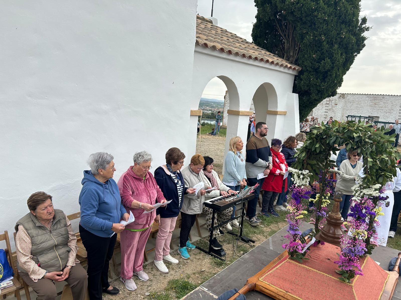 Romería a la ermita de Nuestra Señora la Virgen del Romeral en Binéfar