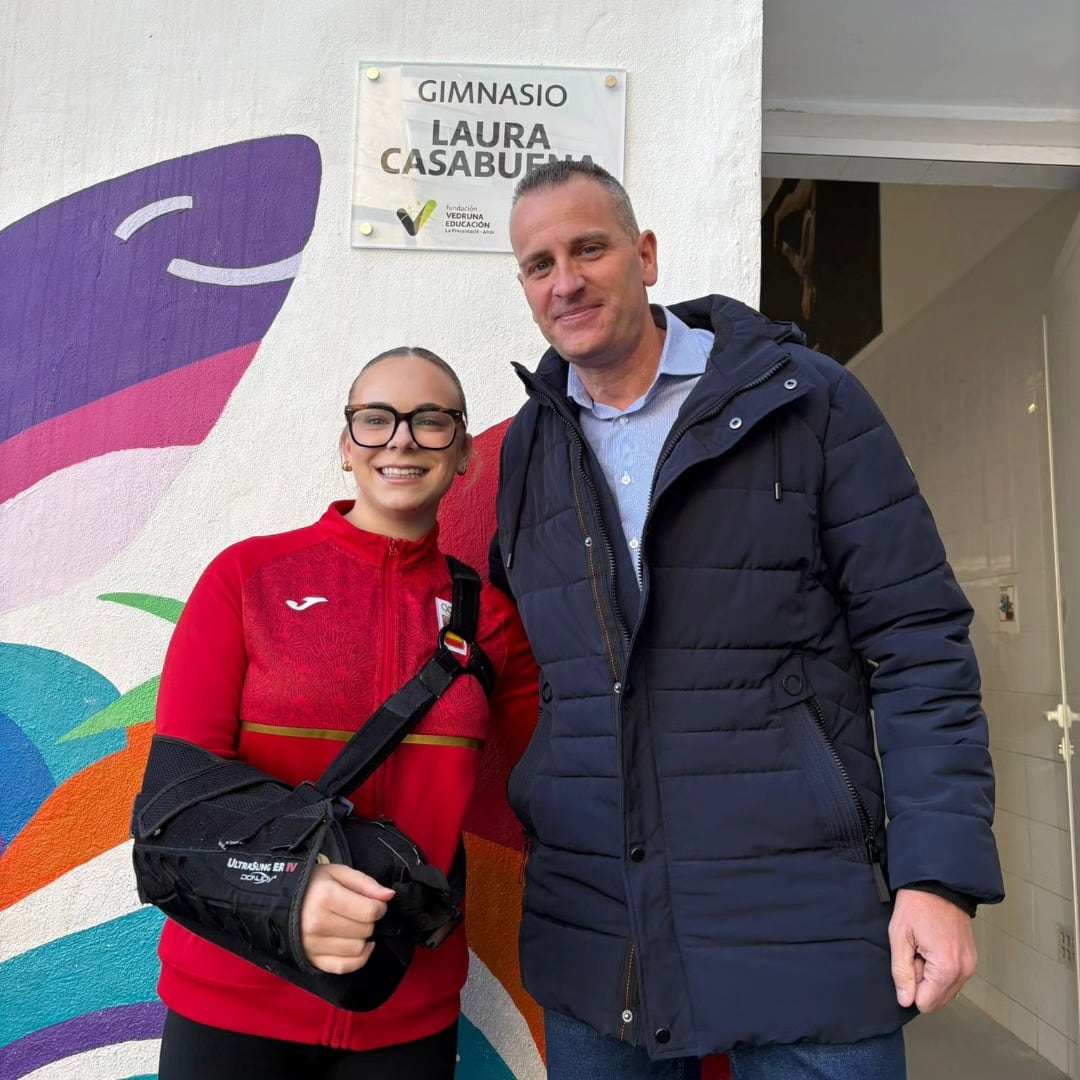 Vedruna le da el nombre de Laura Casabuena a su gimnasio