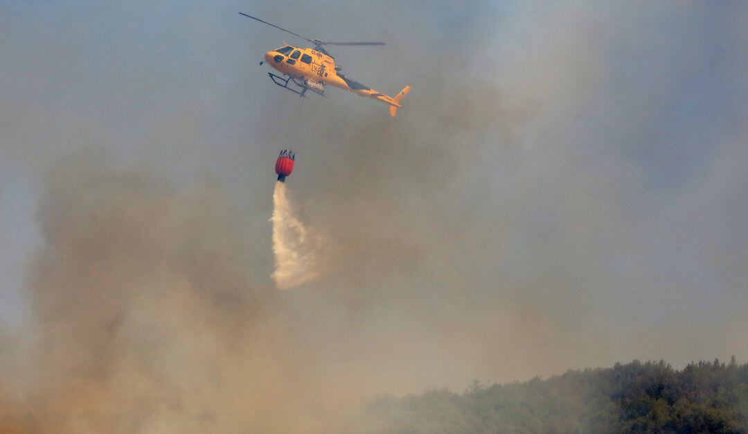 Estabilizado el incendio producido en Astudillo (Palencia)