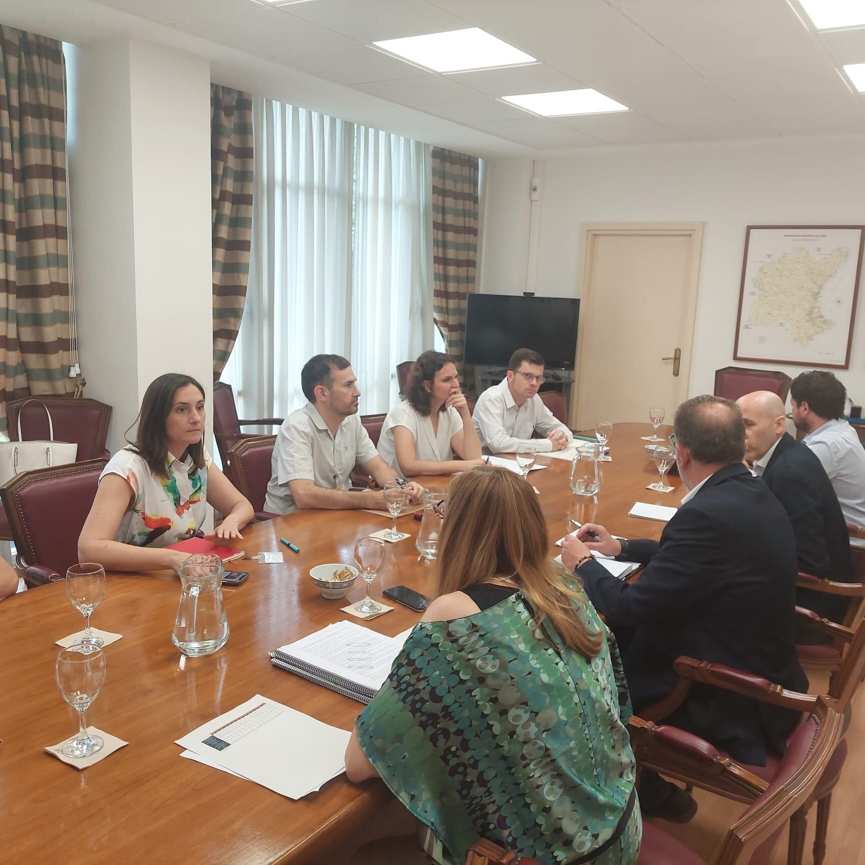 Reunión entre la CHJ, la Generalitat y el Ayuntamiento de València