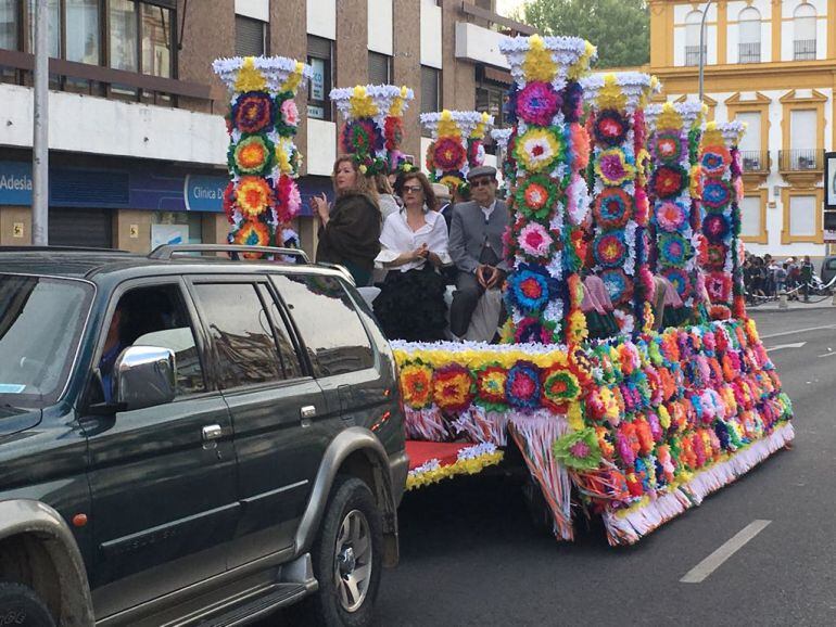 Una carroza camino de Santo Domingo