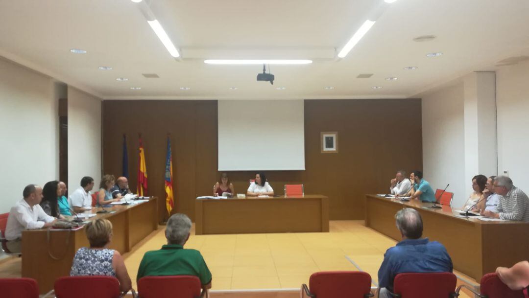 Sesión plenaria en Sax