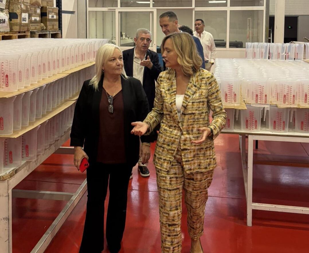 La Ministra Pilar Alegría en la Fundación Térvalis