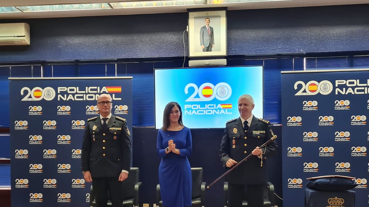 El nuevo comisario de Policía Nacional Alcobendas/San Sebastián de los Reyes, Manuel de los Ríos-Zarzosa Saco del Valle, jura su cargo