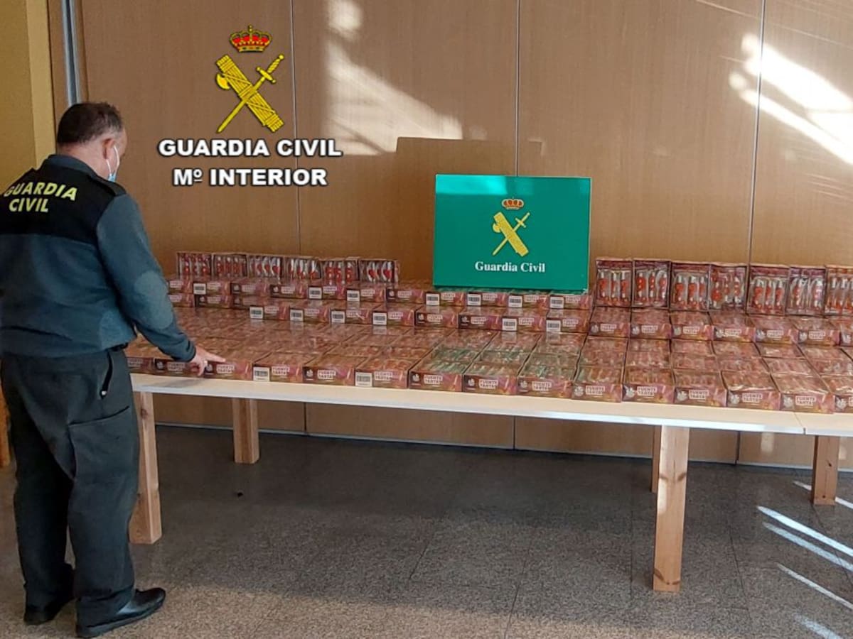 La Guardia Civil interviene 4.448 unidades de artificios pirotécnicos