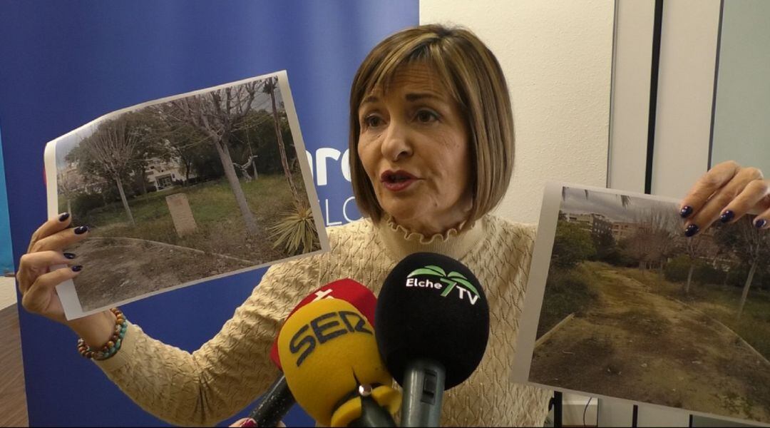 Imagen de la concejala del Partido Popular, Loli Serna