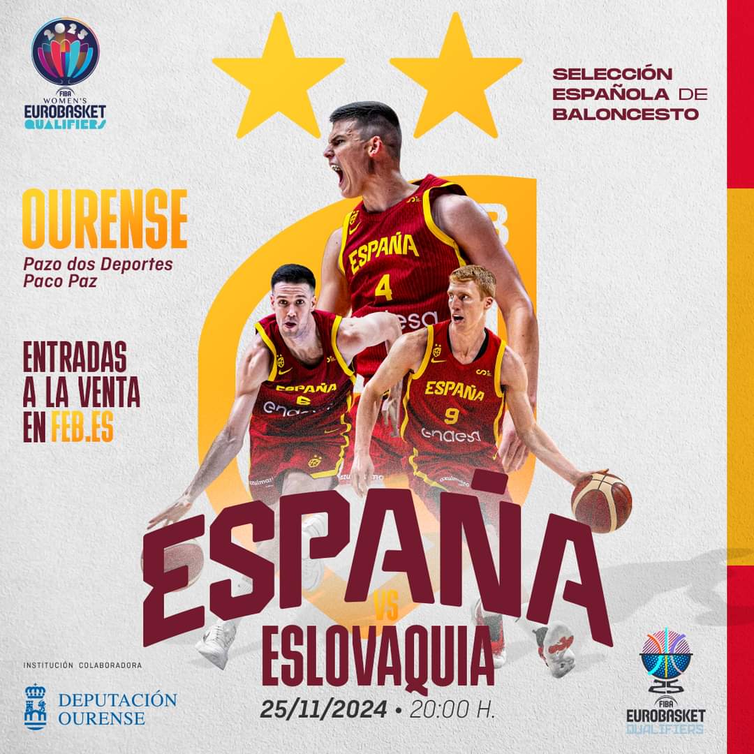 La selección de España  de baloncesto regresa al Pazo