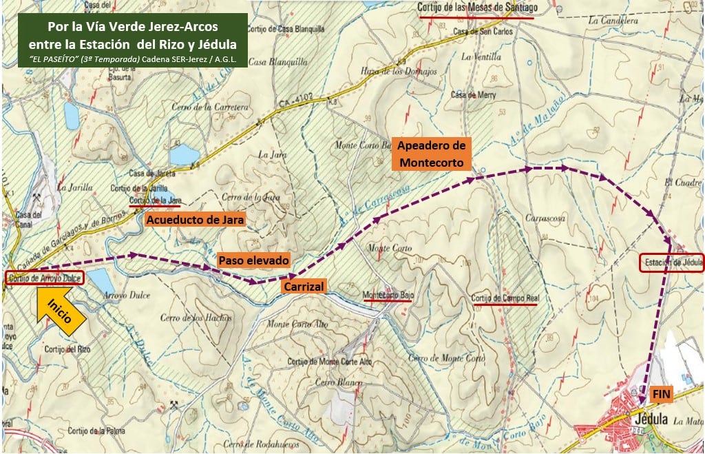 Recorrido por la Vía Verde de la Sierra de Cádiz