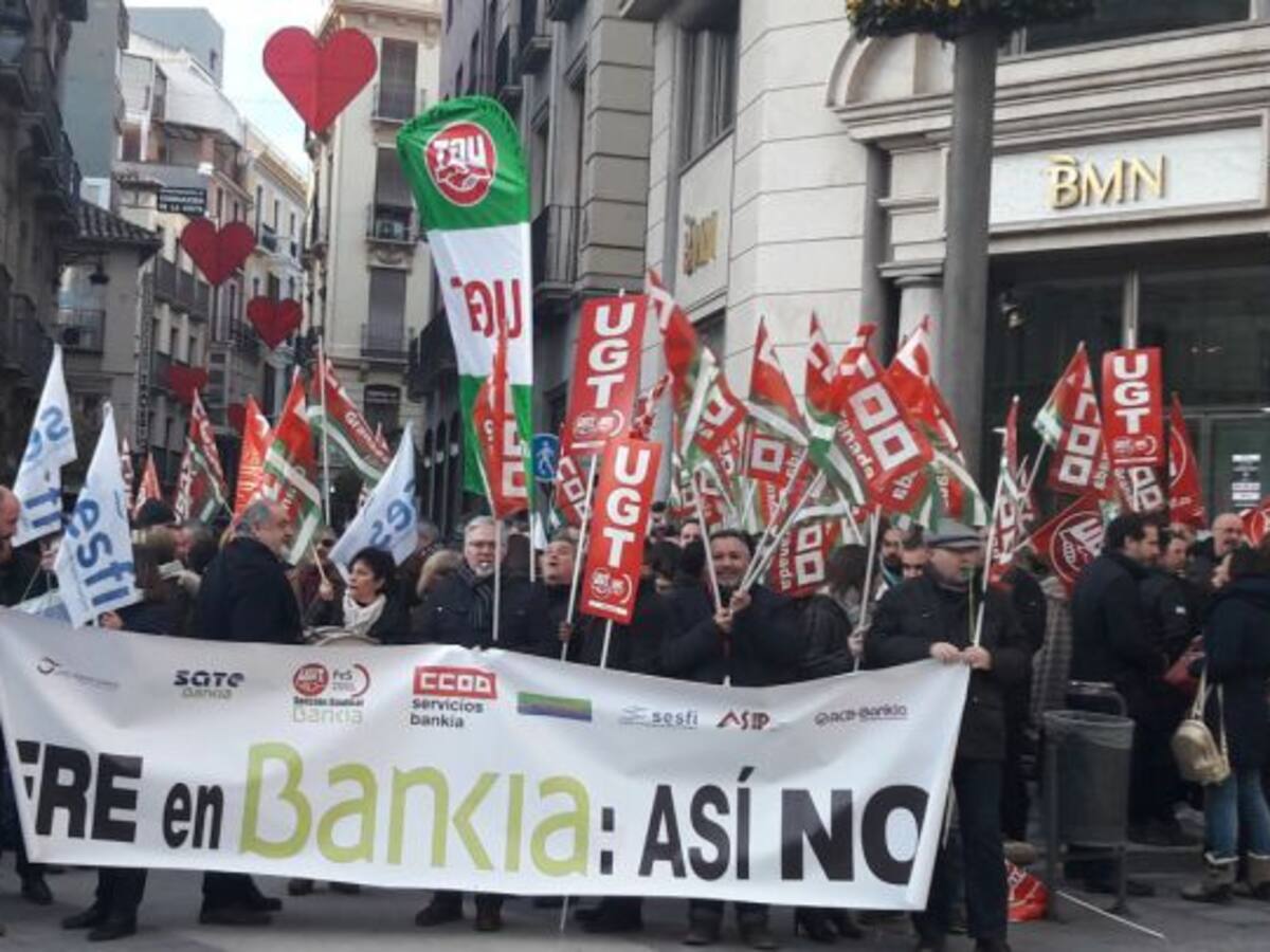Desconvocada la huelga de Bankia