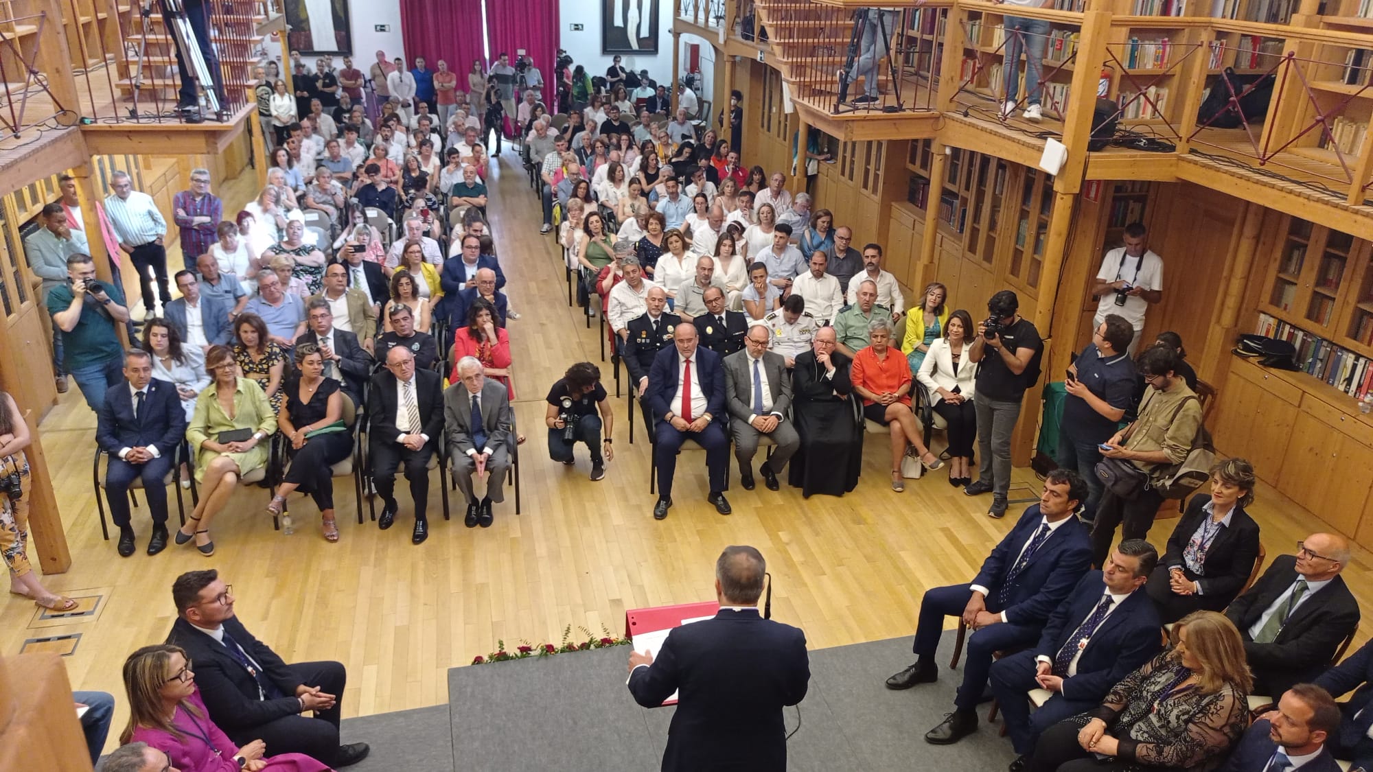 Dolz durante su primera intervención como alcalde en este segundo mandato