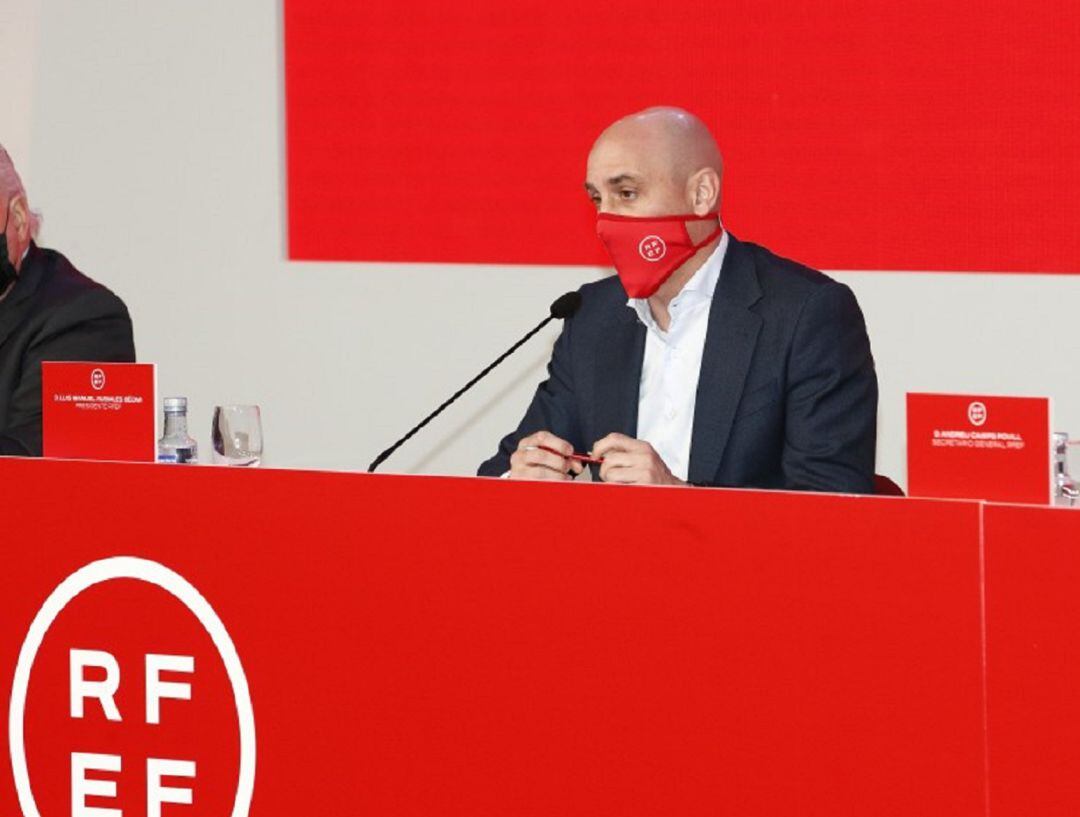 Luis Rubiales, presidente de la RFEF