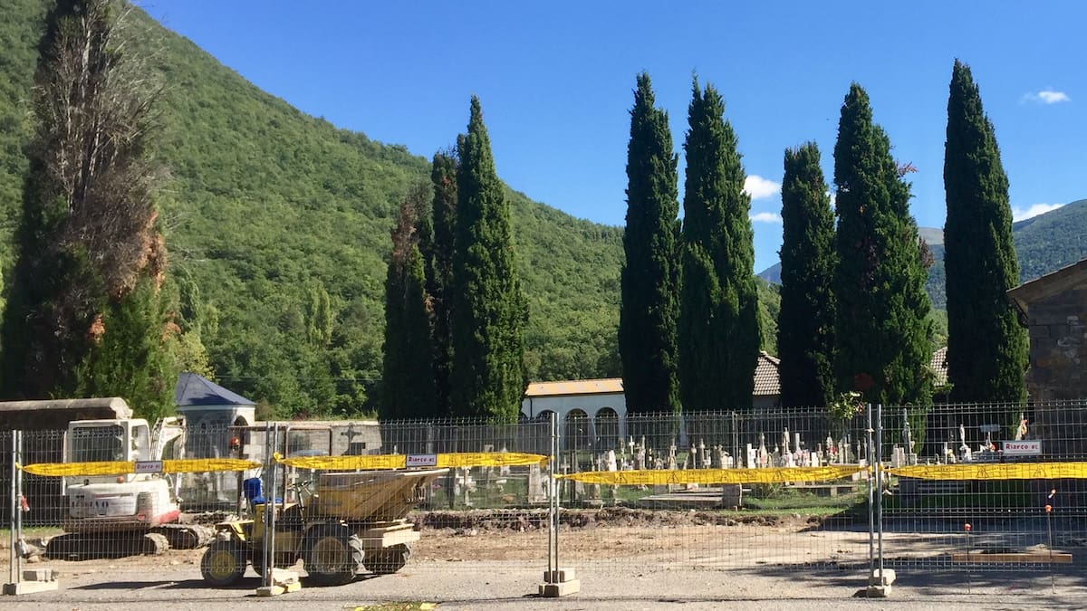 El cementerio de Biescas contará con 80 nuevos nichos
