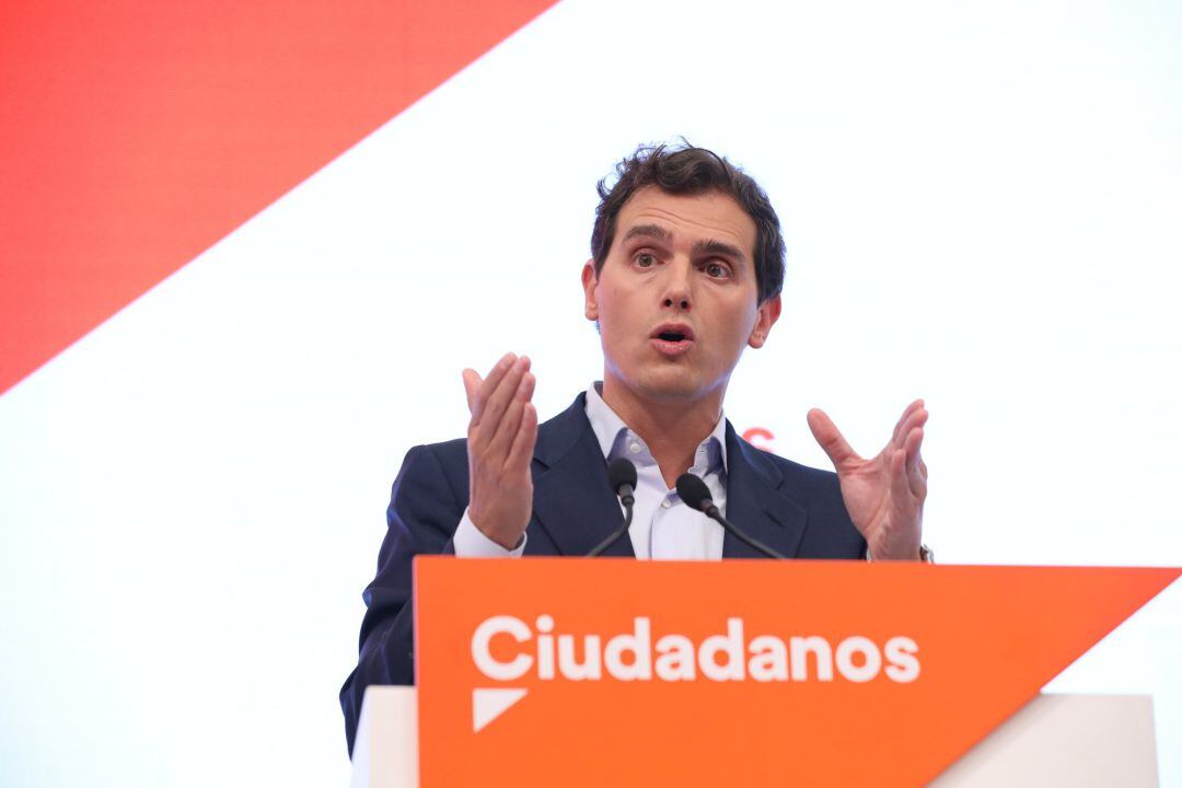 Albert Rivera, presidente de Ciudadanos