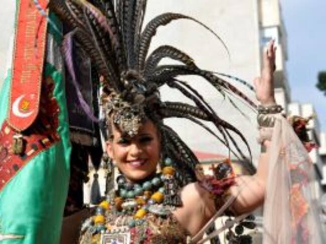 Cristina Lizán, abanderada Huestes del Cadí