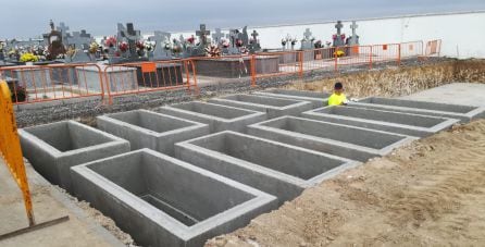 Nuevos fosos construídos en el cementerio de Ciudad Real