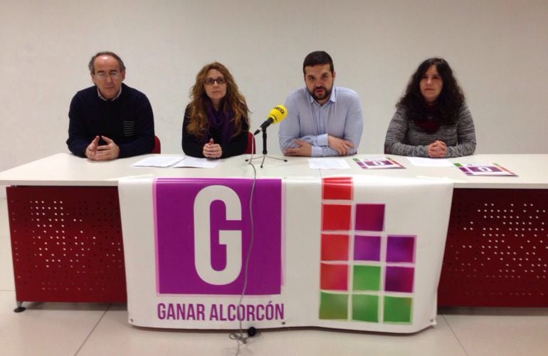 Ganar Alcorcón durante una rueda de prensa (Foto de Archivo)