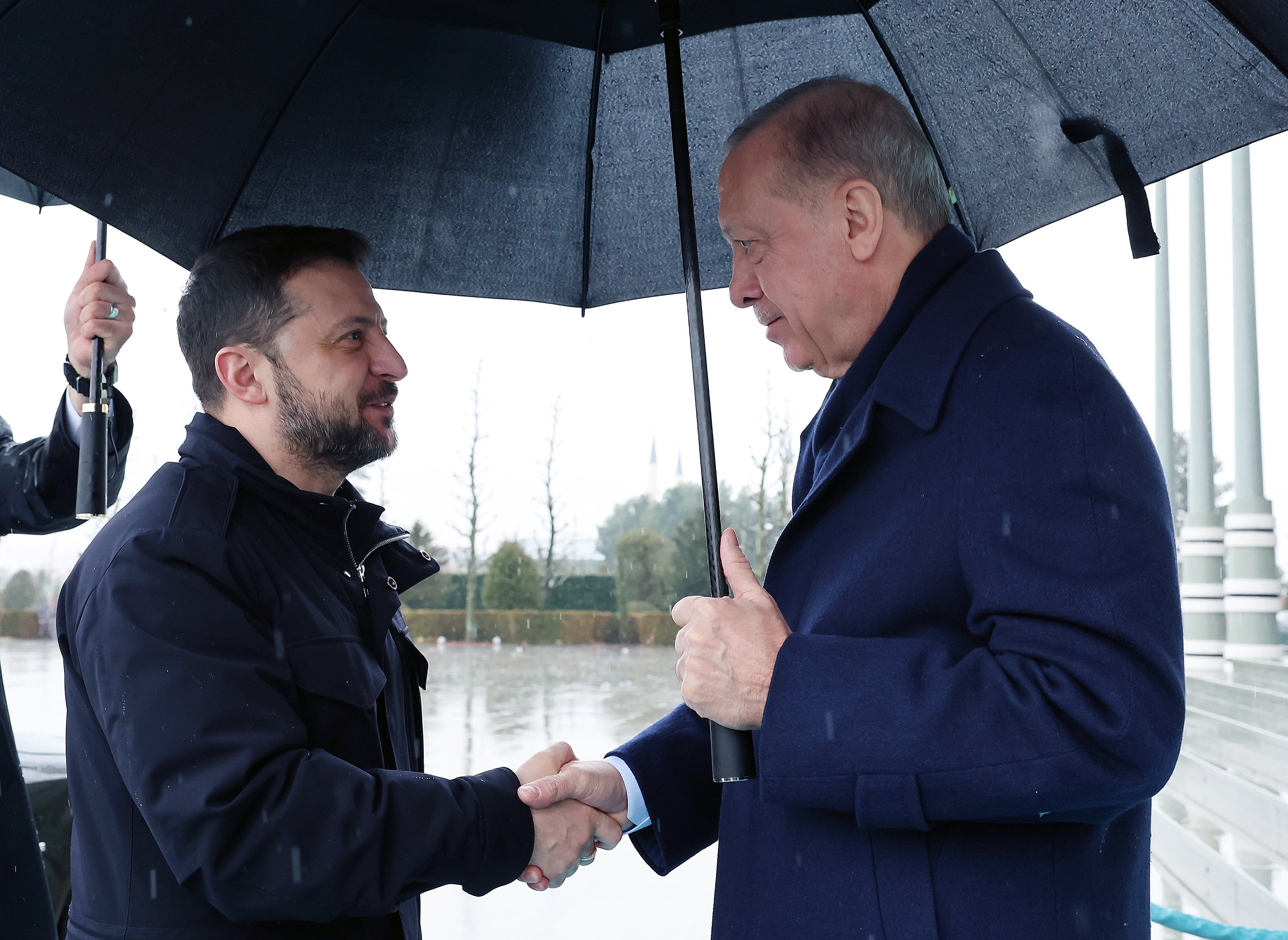 Encuentro en Ankara del presidente Ucraniano y su homólogo Turco