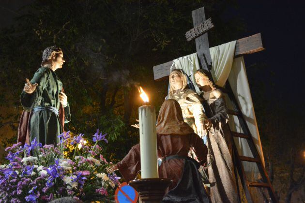 San Juan y las Tres Marías camino del Santo Sepulcro
