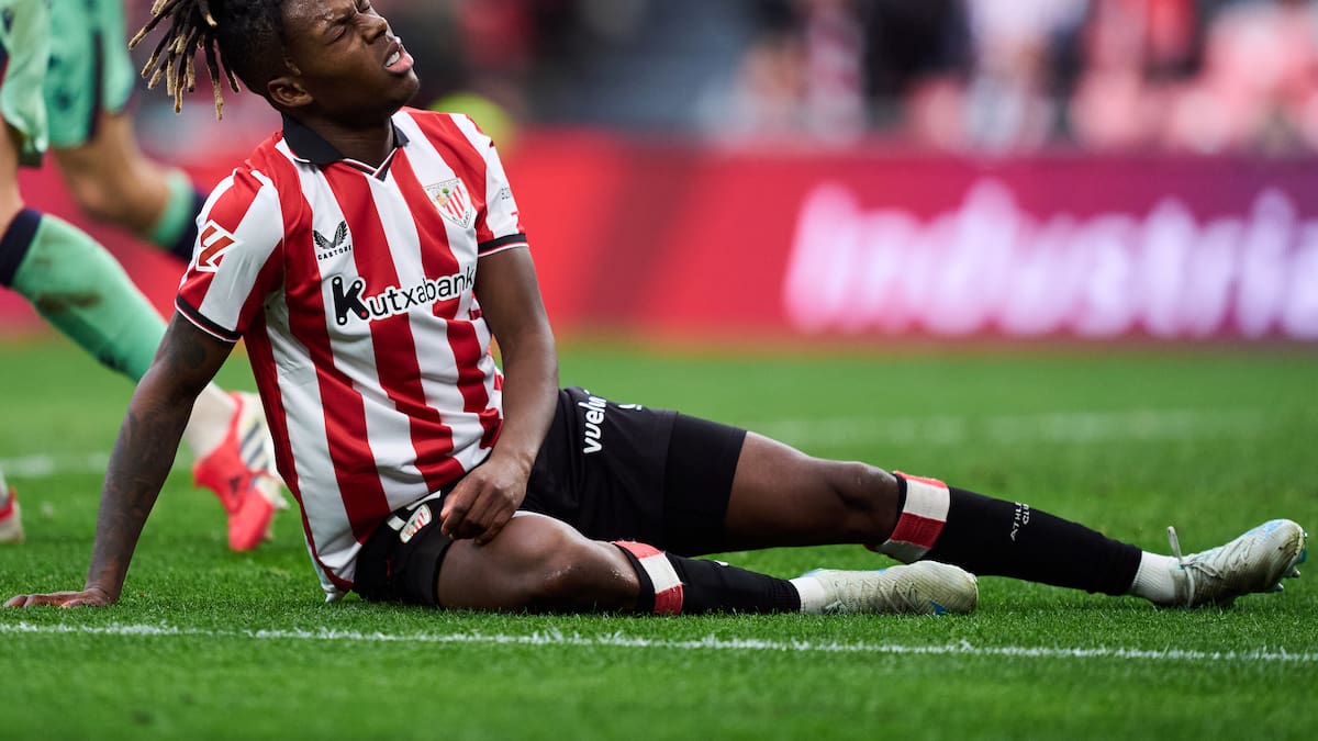 "Al correr sientes un pinchazo que automáticamente te frena": así afecta a un futbolista la pubalgia que sufre Nico Williams