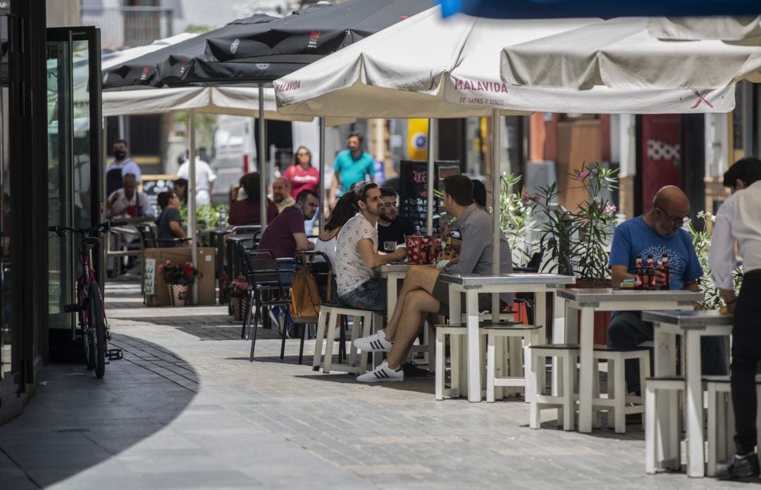 Terrazas de bares en Sevilla