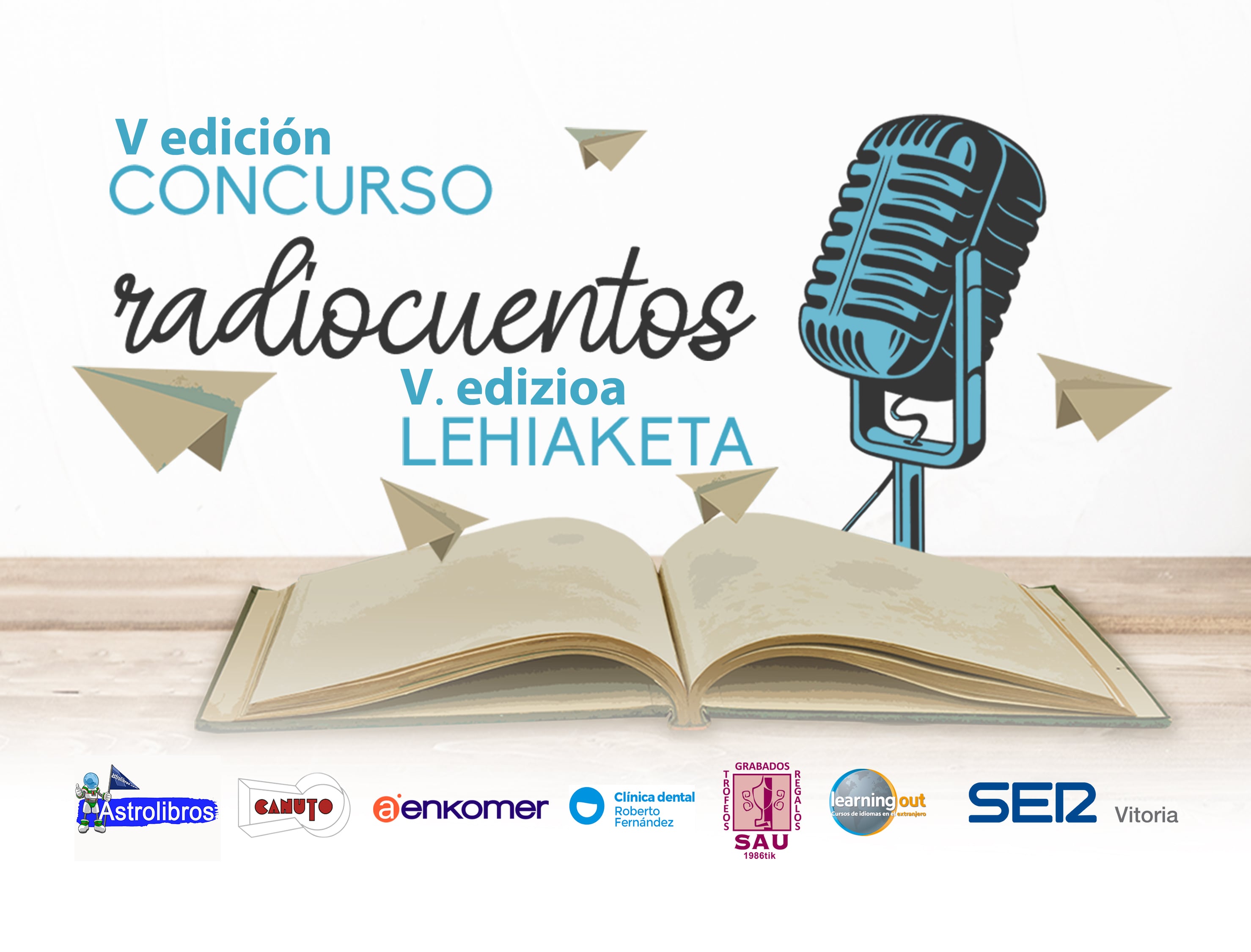 SER Vitoria organiza un año más el concurso de Radiocuentos, que celebra su V edición en 2023