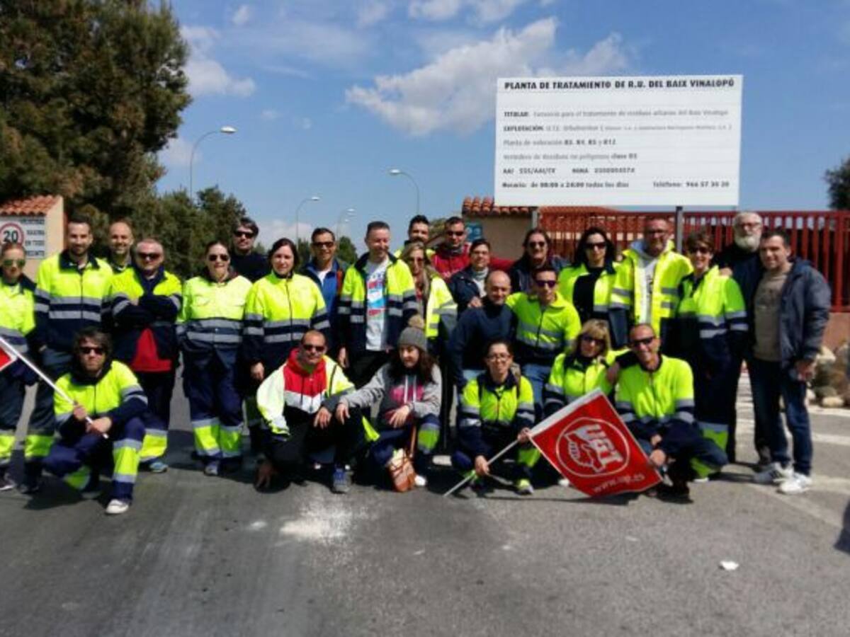 Trabajadores de Urbaser respaldan el preacuerdo alcanzado para el convenio colectivo