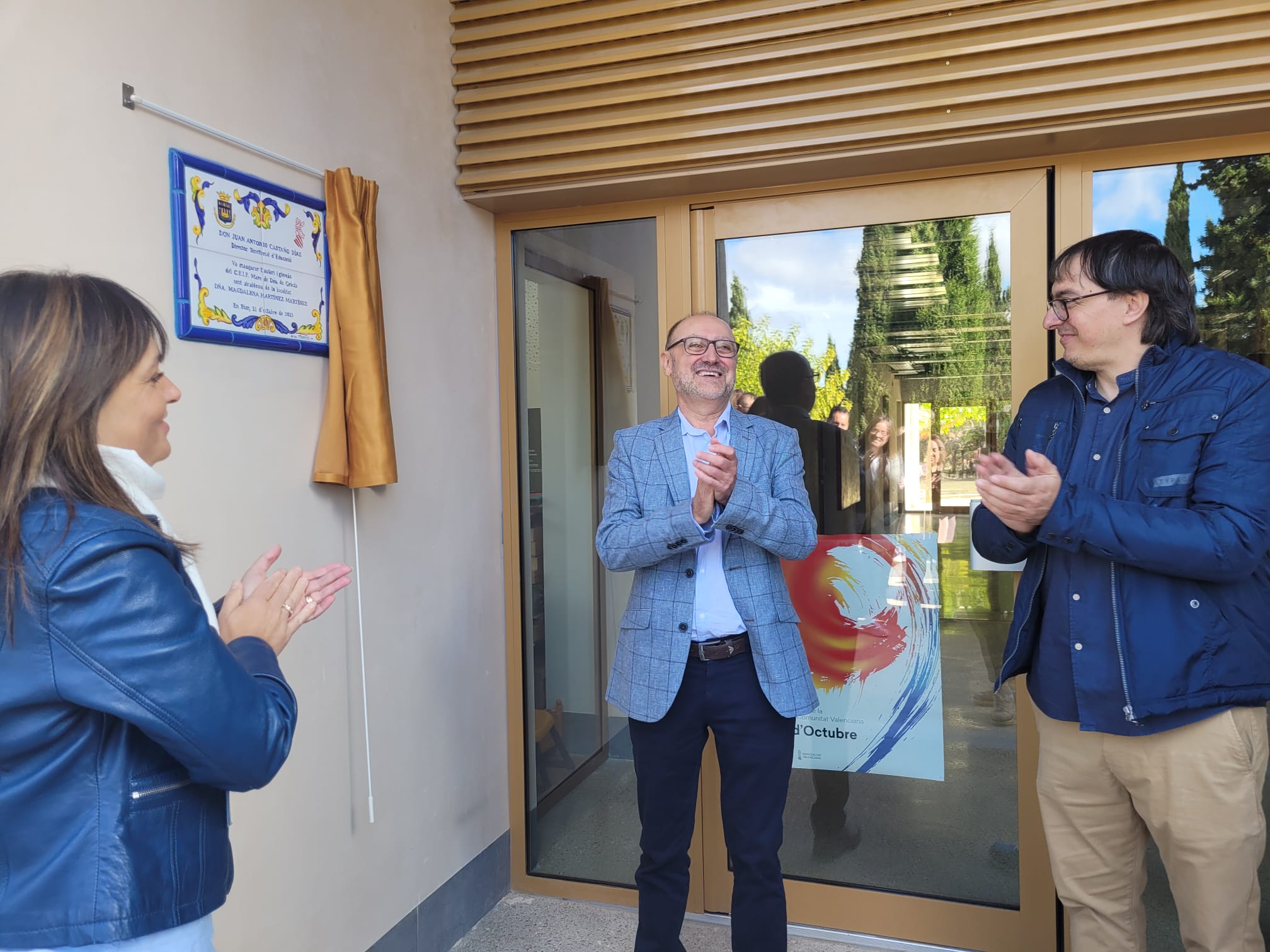 Inauguración aulario infantil del colegio de Biar