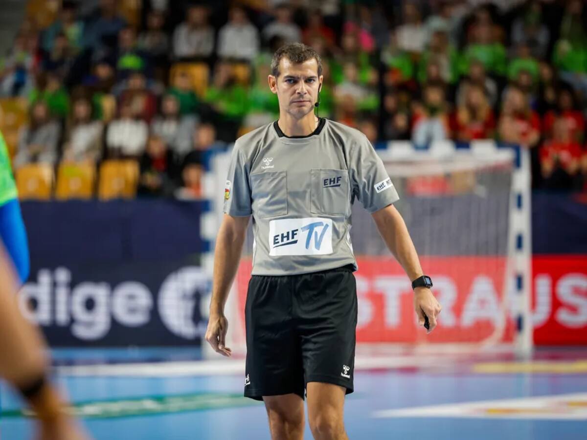 El colegiado vizcaíno Javier Álvarez está considerado como uno de los mejores de Europa