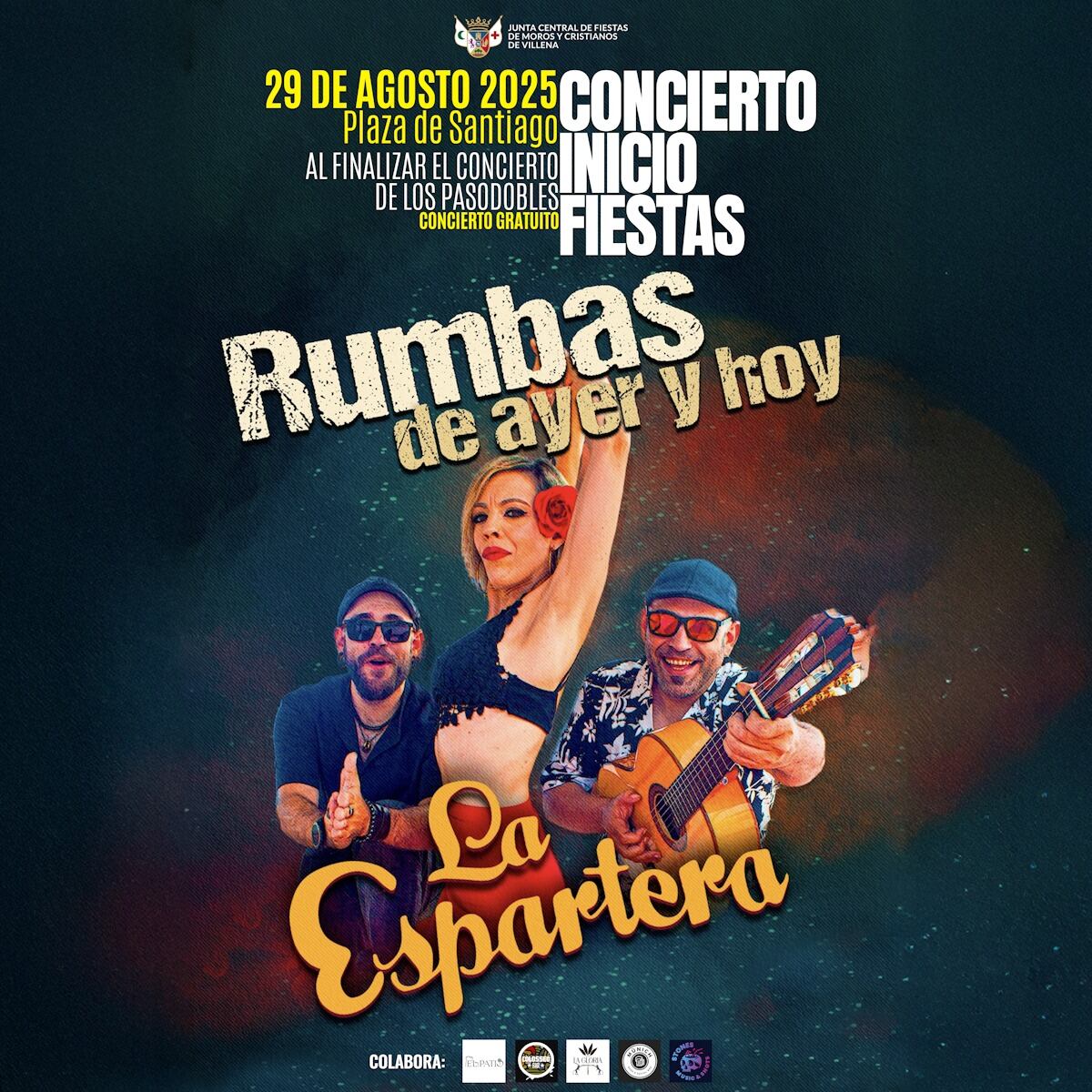 Cartel del concierto