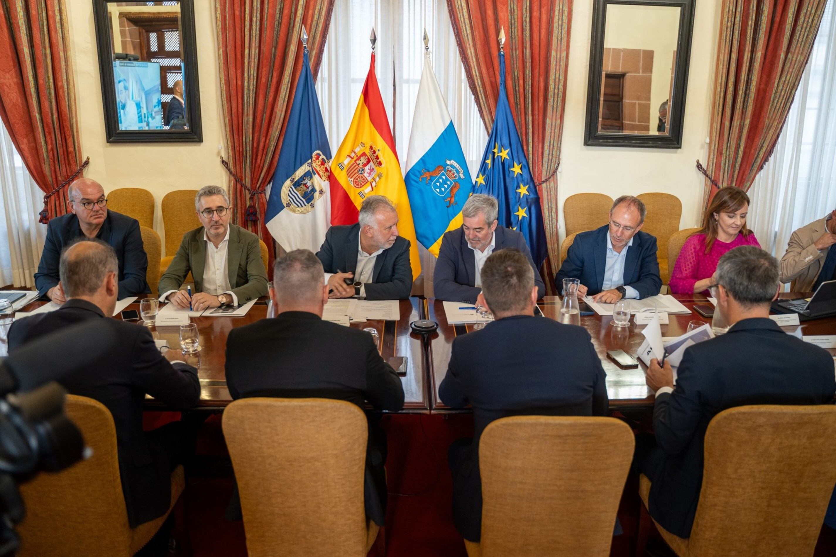 Última comisión mixta en La Palma