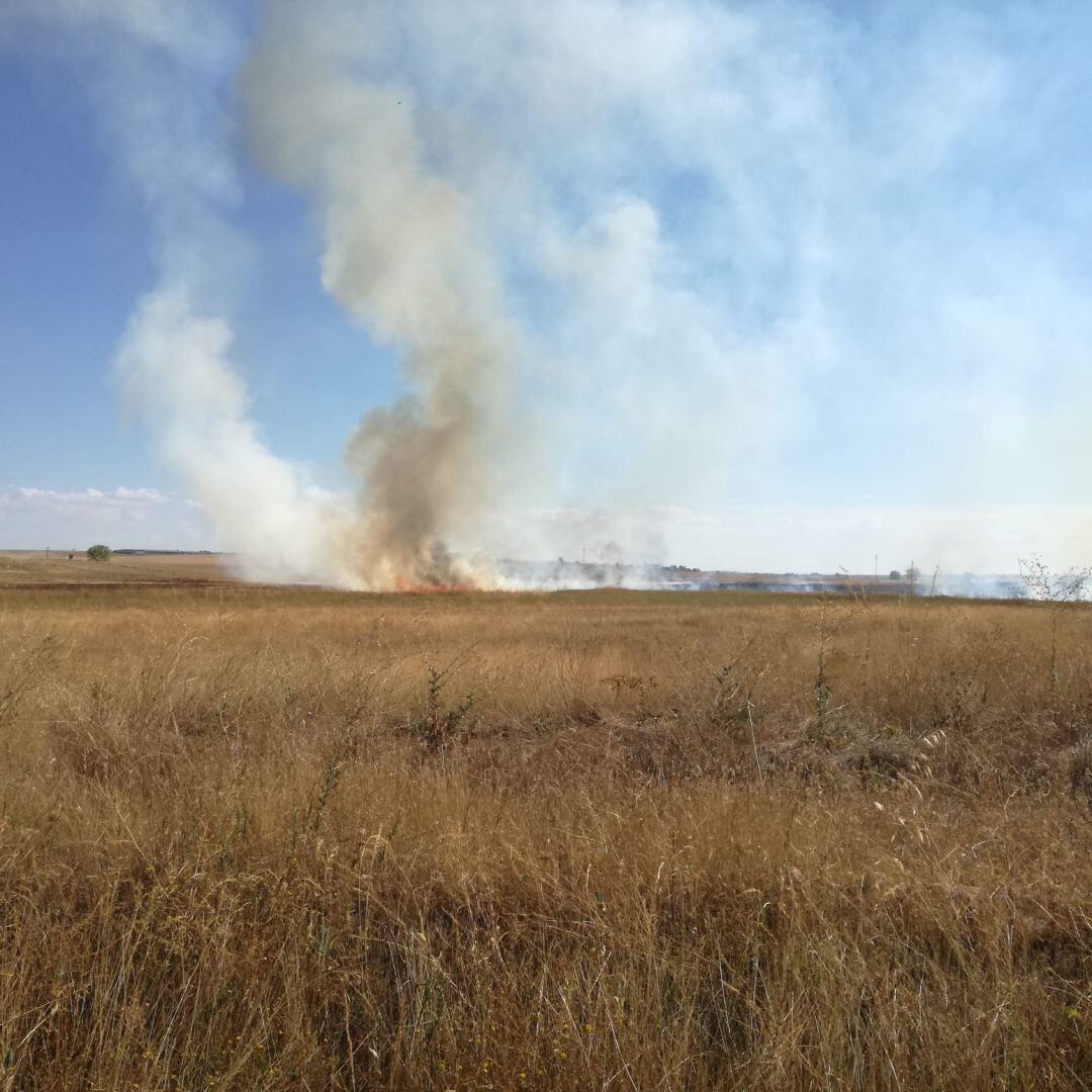 Incendio en Los Llanos