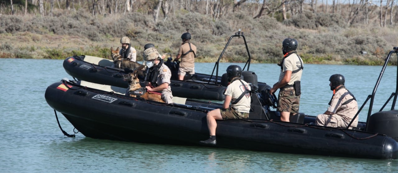 Ejercicios militares en Cartagen